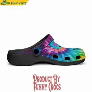 Colorful Tie Dye Crocs Shoes 3