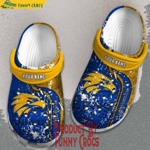 Custom Australian Football League West Coast Eagles Crocs