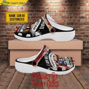 Custom Im Not That Perfect Christian Im The One That Knows I Need Jesus Crocs Shoes 3