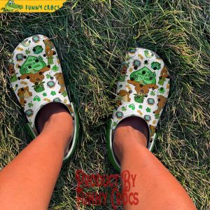 Custom Name Scooby Doo Happy StPatricks Day Crocs Shoes 3