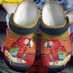 Custom Parrot Crocs Gifts For Fans