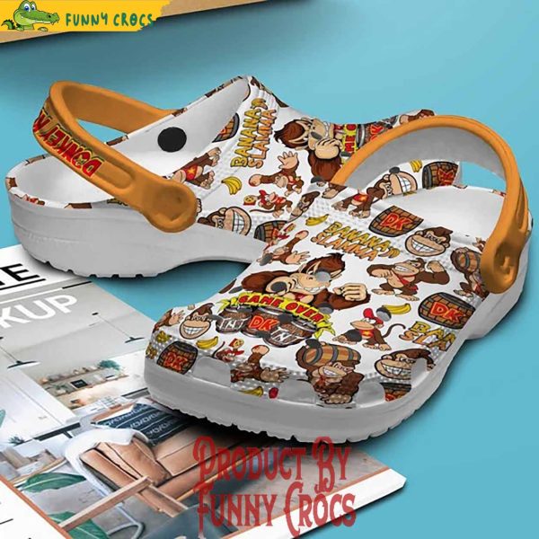 Donkey Kong Gamer Crocs Shoes