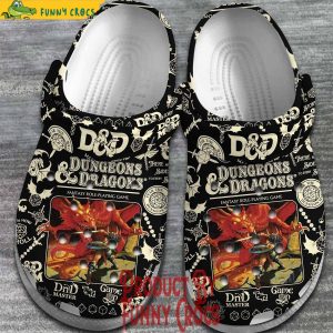 Dungeons And Dragons Fantasy Role Playing Game Crocs Shoes 1