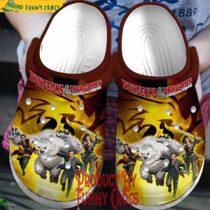 Dungeons And Dragons Gamer Crocs Slippers 1