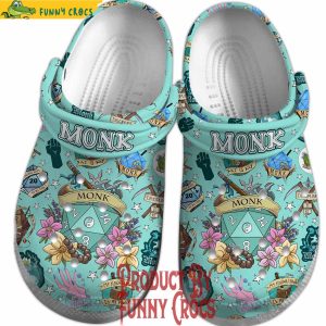 Dungeons And Dragons Monk Crocs Shoes 3