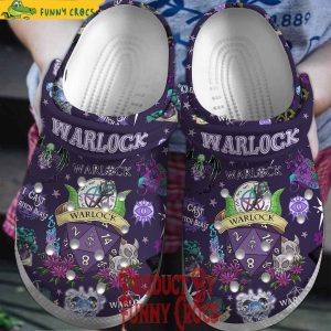 Dungeons And Dragons WarLock Crocs Shoes