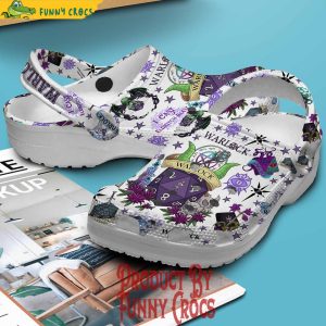 Dungeons And Dragons WarLock White Crocs Shoes 2
