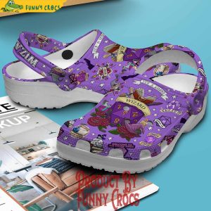 Dungeons And Dragons Wizard Purple Crocs Shoes 2