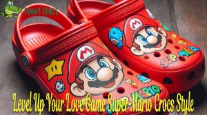 Level Up Your Love Game Super Mario Crocs Style