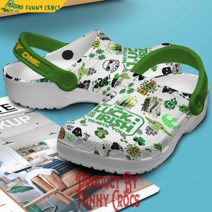 May The Luck Of The Irish Be With You Star Wars St Patricks Day Crocs Shoes 3