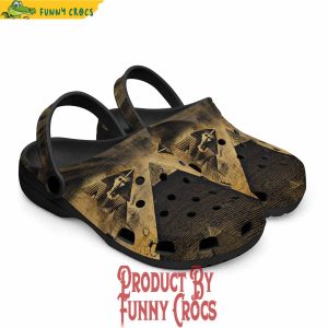 Mysterious Egyptian Pyramid Crocs Shoes