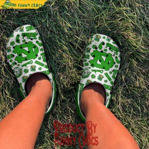 North Carolina Tar Heels StPatricks Day Crocs Shoes 3