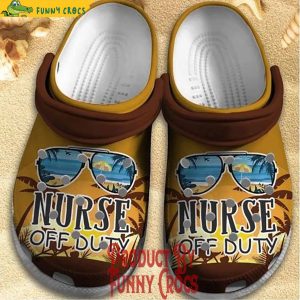 Nurse Off Duty Summer Beach Crocs For Nurses Shoes