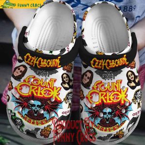 Ozzy Osbourne Singer Crocs Shoes 1