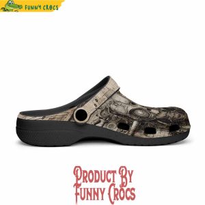 Pencil Steampunk Art Crocs Shoes