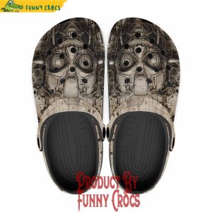 Pencil Steampunk Art Crocs Shoes 5