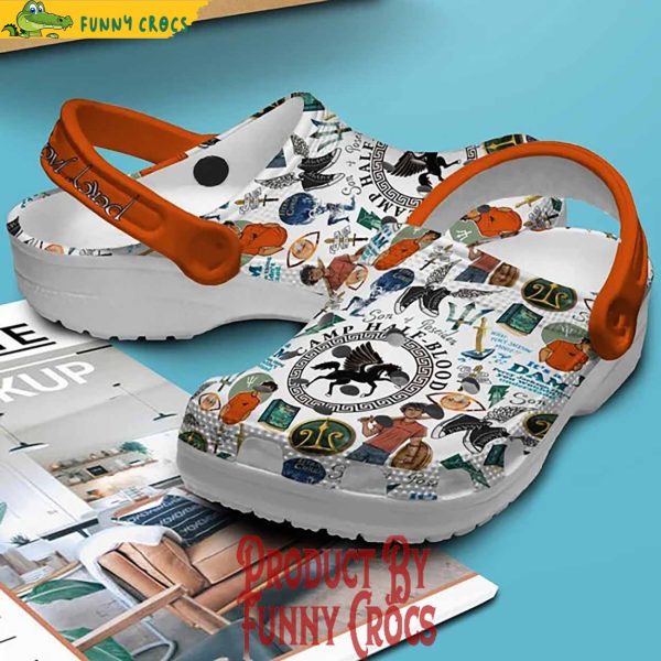 Percy Jackson Camp Half Blood Crocs Shoes