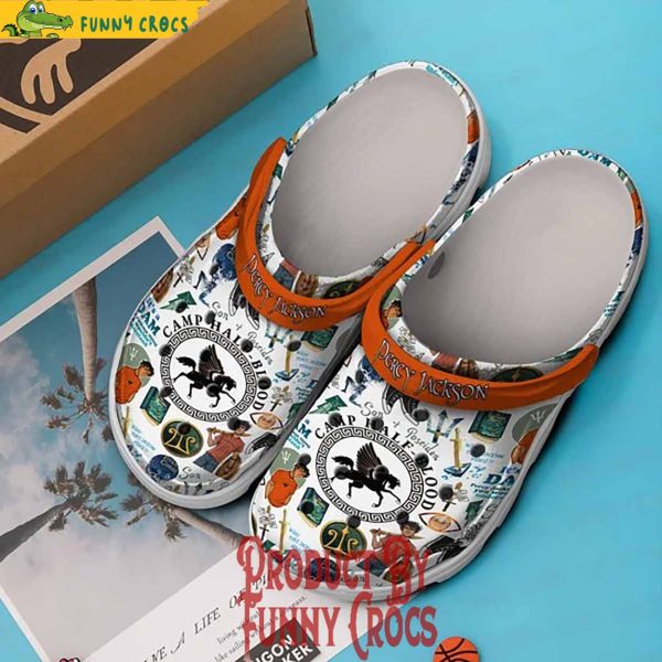 Percy Jackson Camp Half Blood Crocs Shoes
