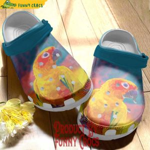 Personalized Bird Parrot Crocs Shoes