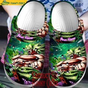 Personalized Dragon Ball Super Hero Broly Crocs