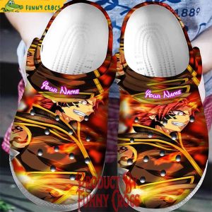 Personalized Fairy Tail Natsu Dragneel Crocs Shoes