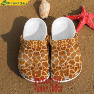 Personalized Giraffe Pattern Crocs Croc Band