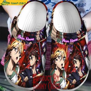 Personalized High School Of The Dead Characters Crocs For Fans