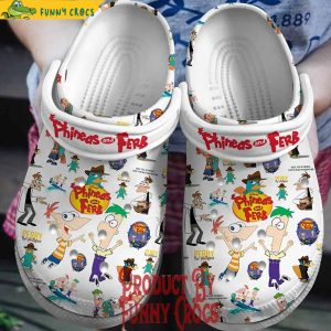 Phineas And Ferb Disney Crocs Shoes 4