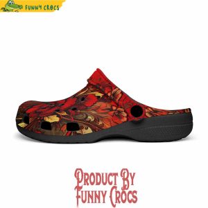 Poppy Flowers Art Crocs Shoes 4
