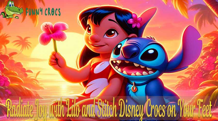 Radiate Joy with Lilo and Stitch Disney Crocs On Your Feet