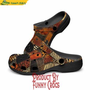 Safari Patchwork Crocs Shoes 2