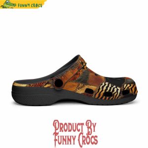 Safari Patchwork Crocs Shoes 3