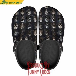 Scary Skulls Masks Collection Crocs Shoes 1