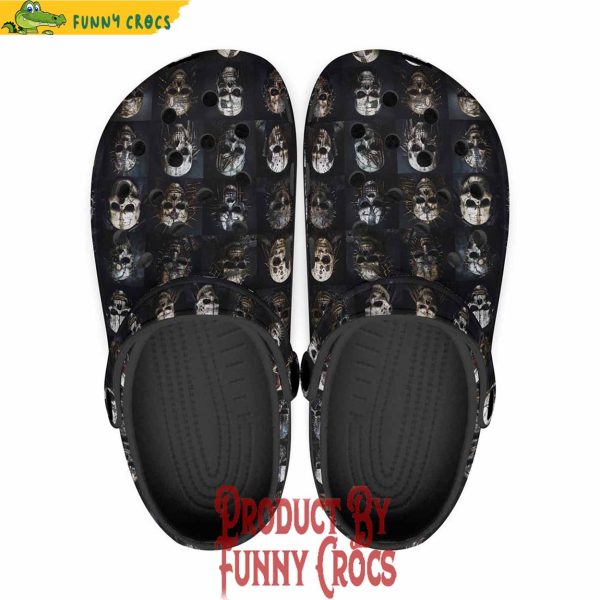 Scary Skulls Masks Collection Crocs Shoes