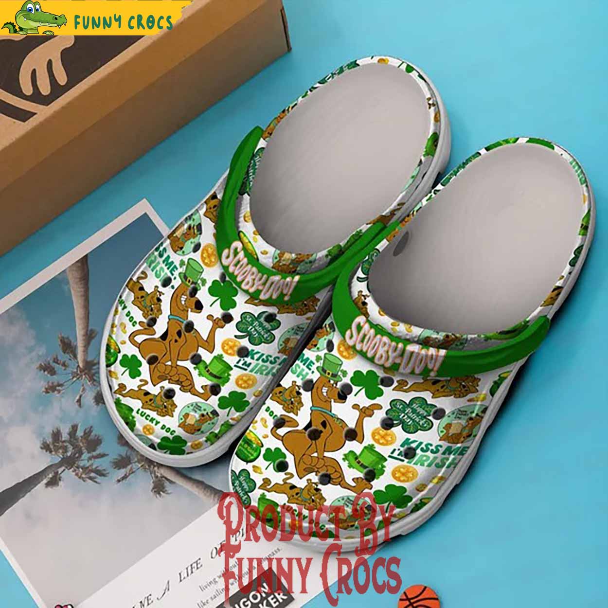 Scooby Doo Happy St.Patrick's Day Crocs