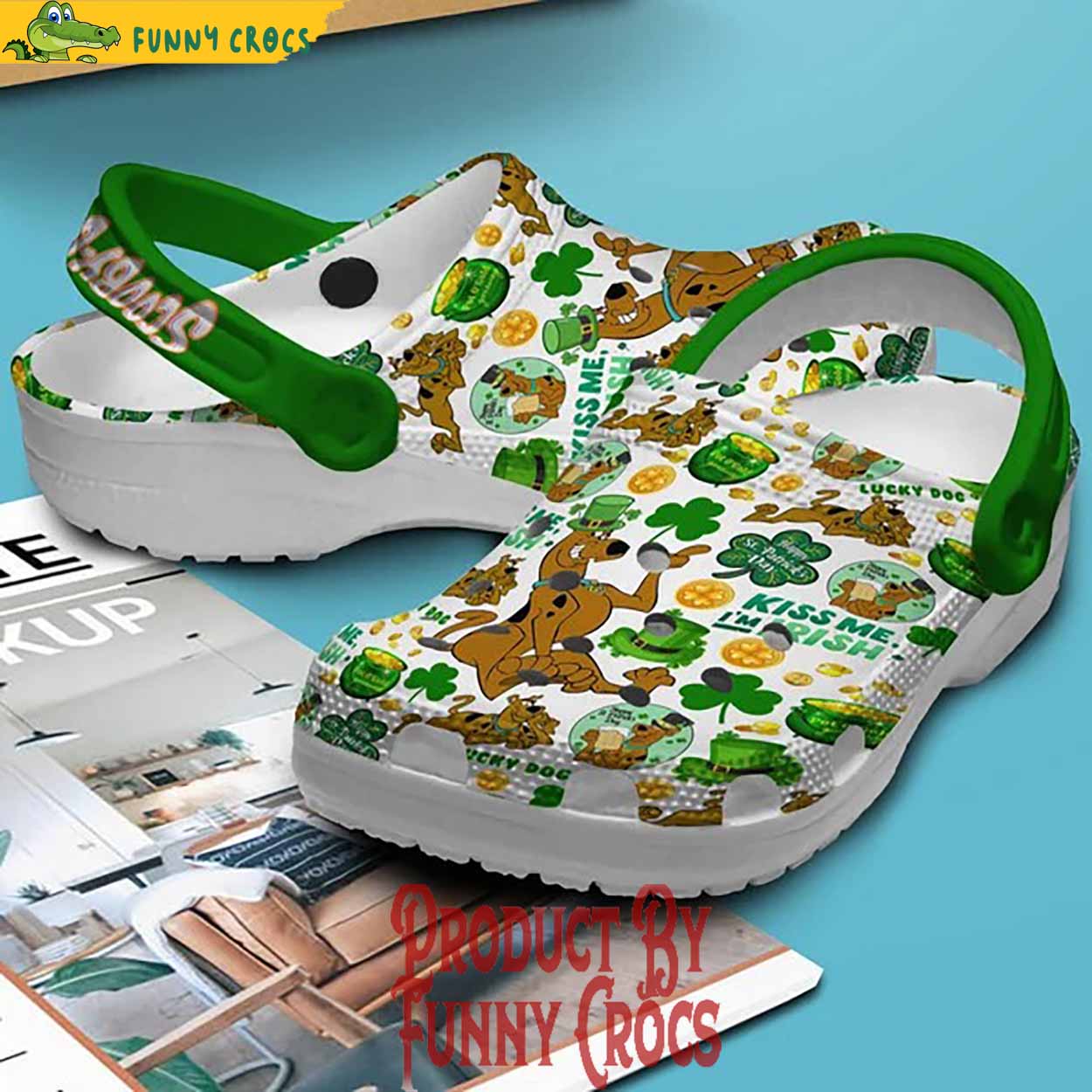 Scooby Doo Happy St.Patrick's Day Crocs