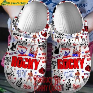 Sylvester Stallone Rocky Balboa Crocs Shoes