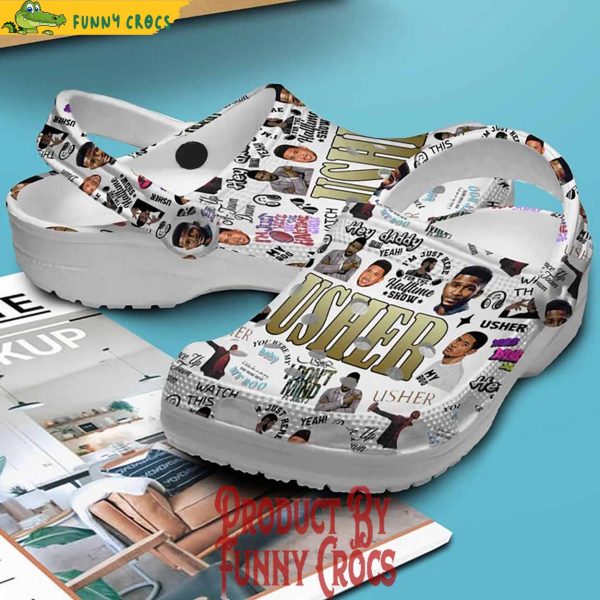 Usher Singer Crocs Shoes