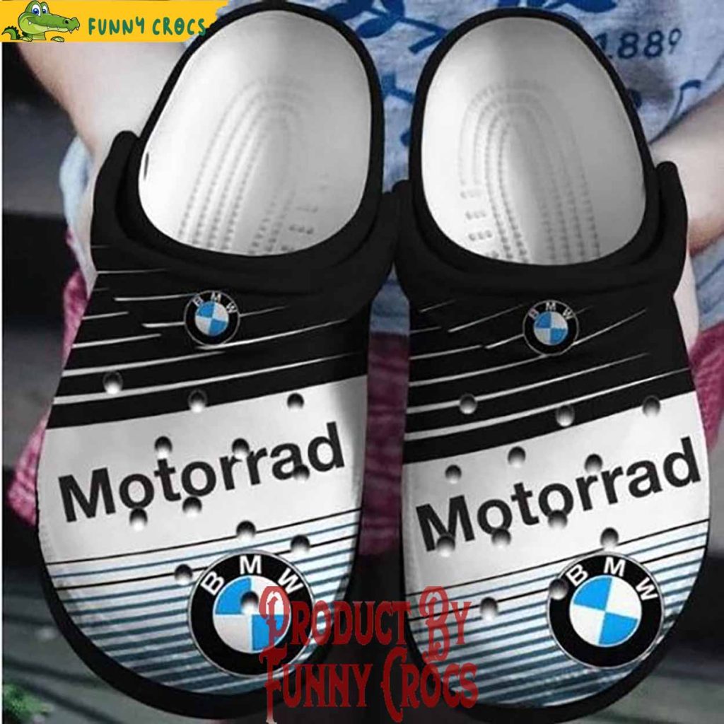 Waybackapparel BMW Motorrad 3D Crocs Shoes