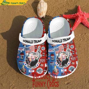 American Needs Me Donald Trump 2024 Crocs