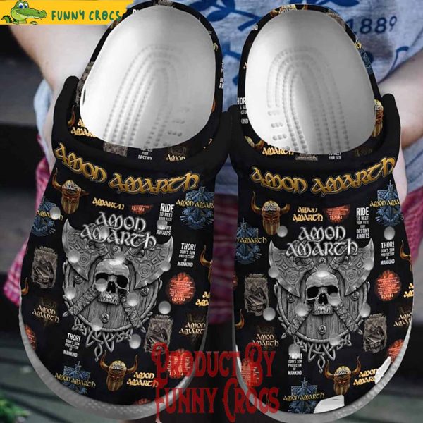 Amon Amarth Band Crocs Shoes