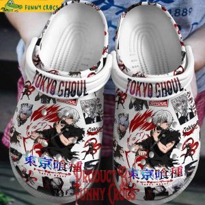 Anime Tokyo Ghoul Crocs Shoes 1