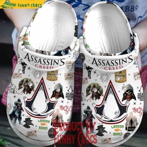 Assassins Creed Game Crocs Shoes