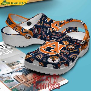 Auburn Tigers Rolling Stone Crocs Shoes