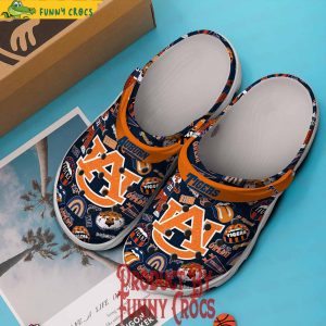 Auburn Tigers Rolling Stone Crocs Shoes 3