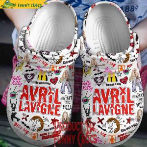 Avril lavigne Singer Crocs Shoes 1 1 jpg