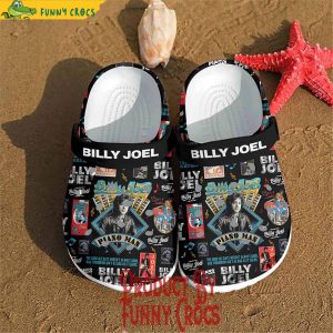 Billy Joel Piano Man Crocs Shoes 3