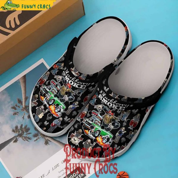Blackberry Smoke Black Crocs Shoes