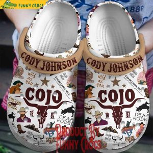 Cody Johnson Wild As you Crocs Shoes 1