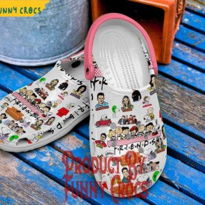 Custom Friends Tv Series Peanuts And Snoopy Crocs Shoes 2